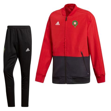 marokko trainingspak adidas zwart|Marokko Online Fanshop .